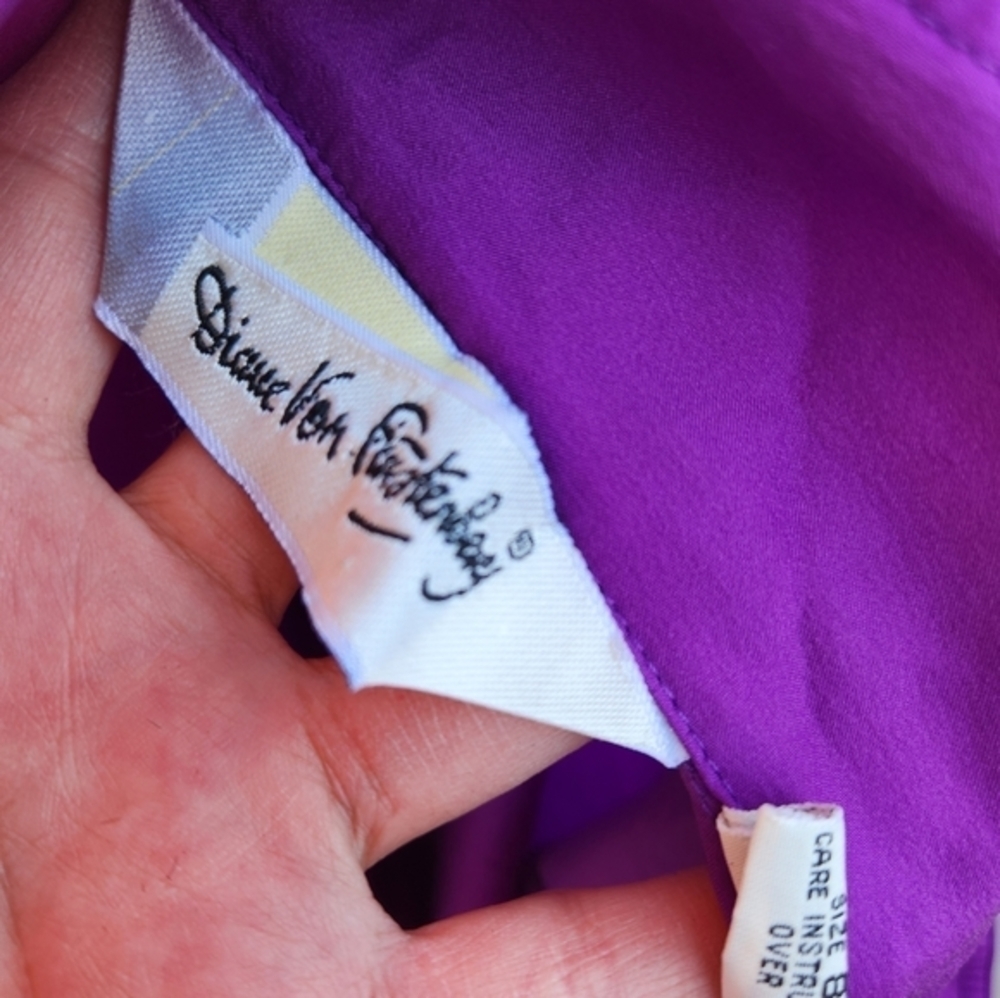 Vintage Diane von Furstenberg Blouse - Picture 9 of 10